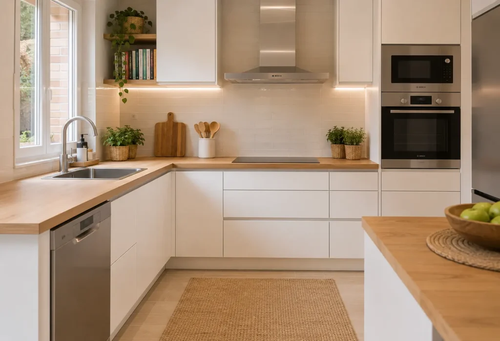 cocina colores claros